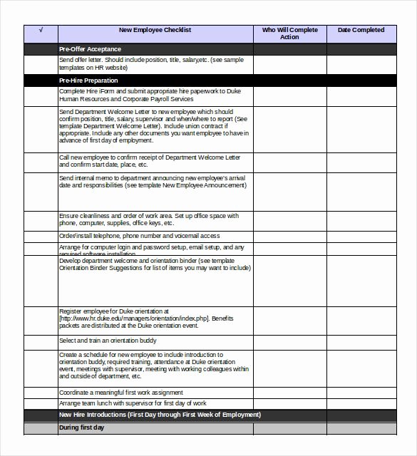 Employee Training Checklist Template Elegant You Should Only Use An Excel Onboarding Checklist Template