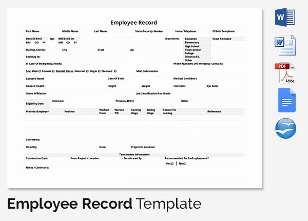 Employee Training Record Template Excel Best Of Employee Training Record Template Excel