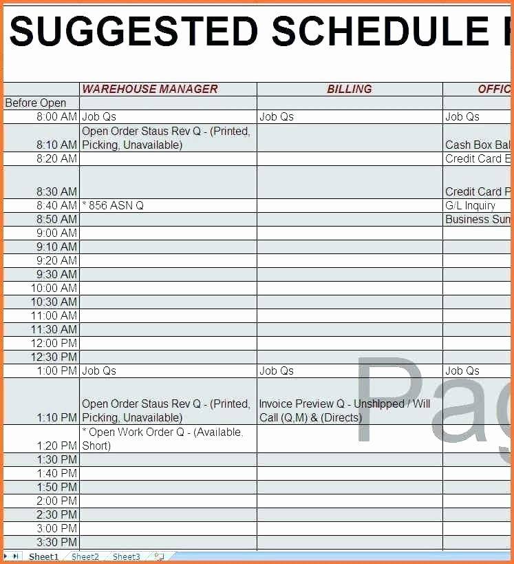 Employee Training Schedule Template Excel Fresh 92 Excel Spreadsheet Employee Schedule Full Size