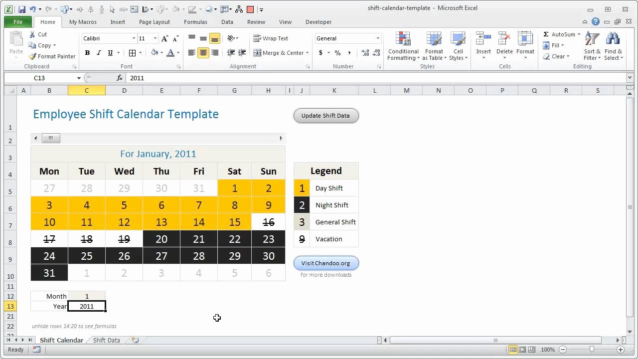 Employee Vacation Tracking Template Awesome Employee Shift Tracker Excel Template How It Works
