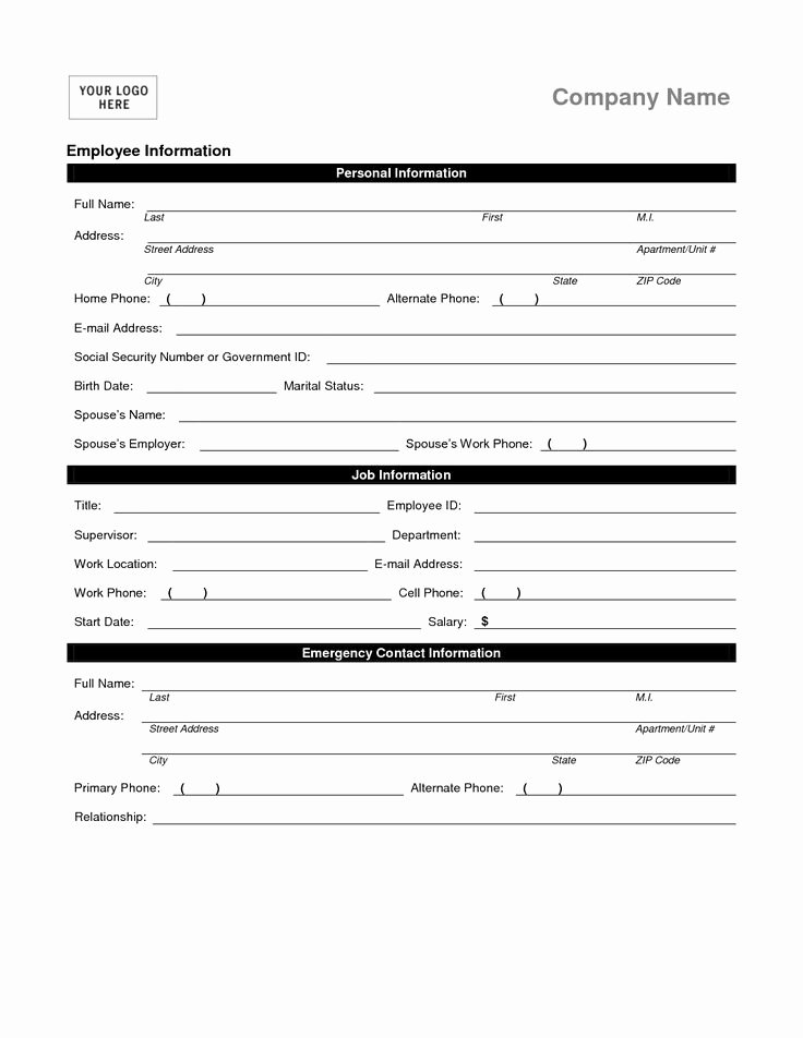 Employment Information form Template Luxury 26 Best Crew Timesheets Images On Pinterest
