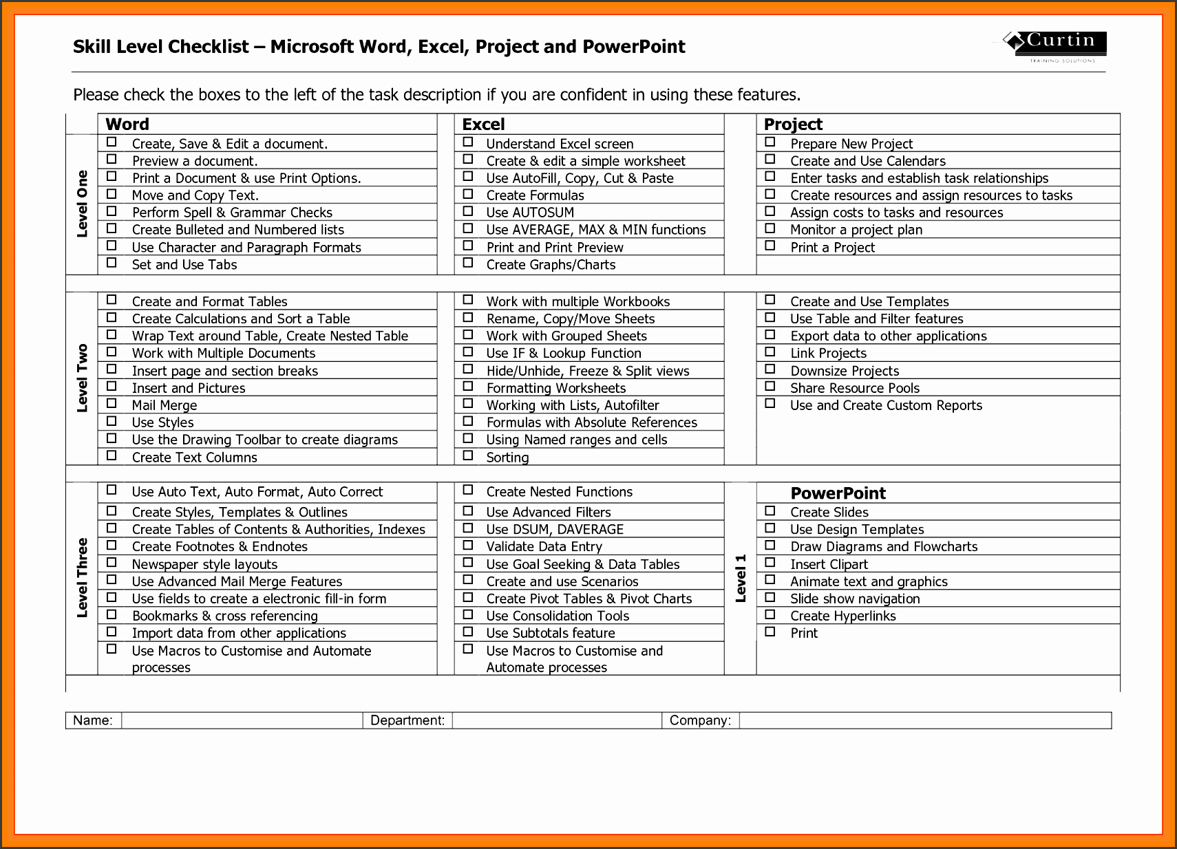 Estate Planning Template Excel