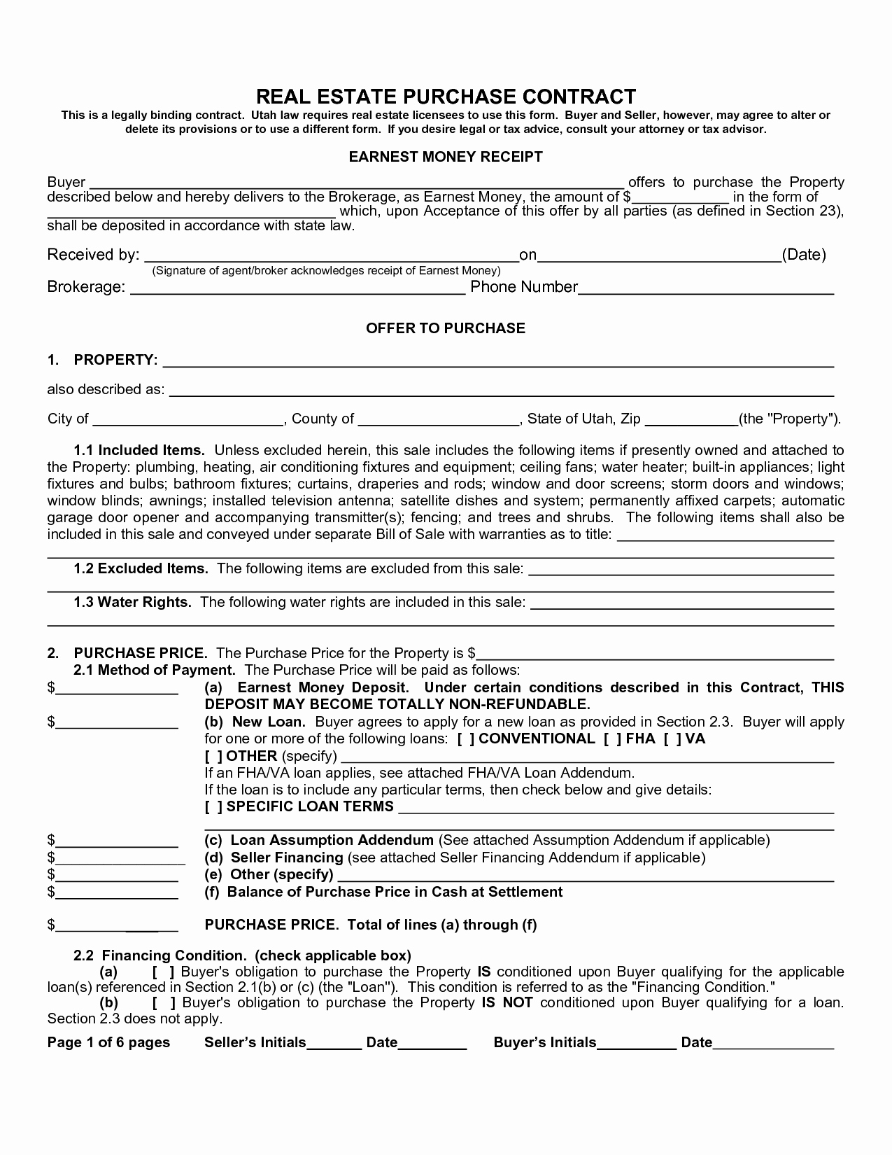 Estate Sale Contract Template Elegant Real Estate Purchase Agreement form Sample Image Gallery