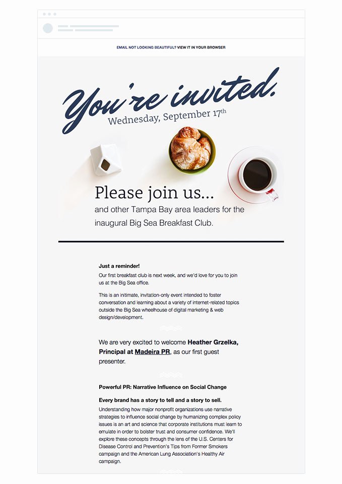 Event Invitation Email Template Luxury 4 event Invitation Emails that Draw Crowds