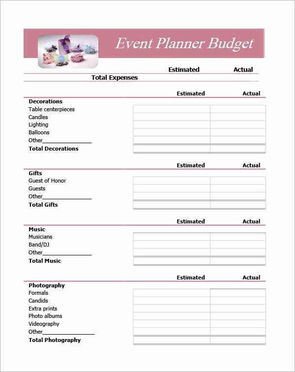 Event Planner Invoice Template Beautiful 10 Sample event Planning Templates – Pdf Ppt Doc