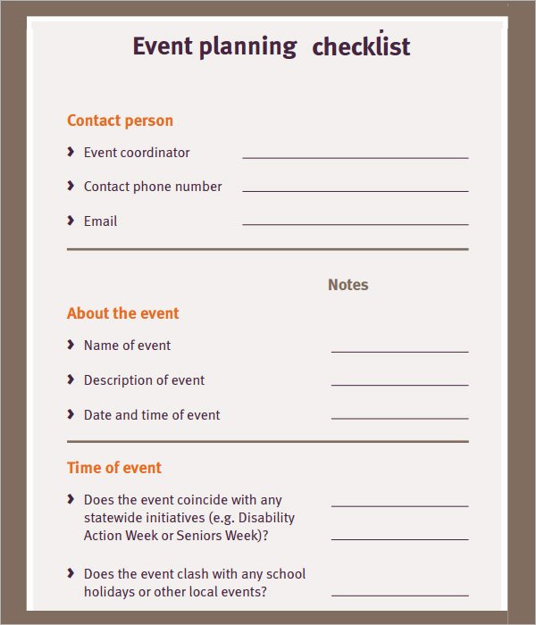 Event Planning Guide Template Unique Free event Planner Templates