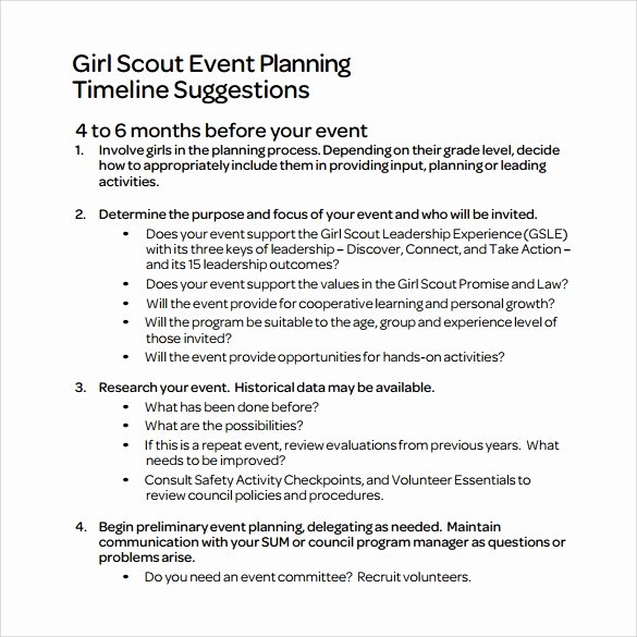 Event Planning Timeline Template Inspirational 9 event Timeline Templates – Samples Examples formats
