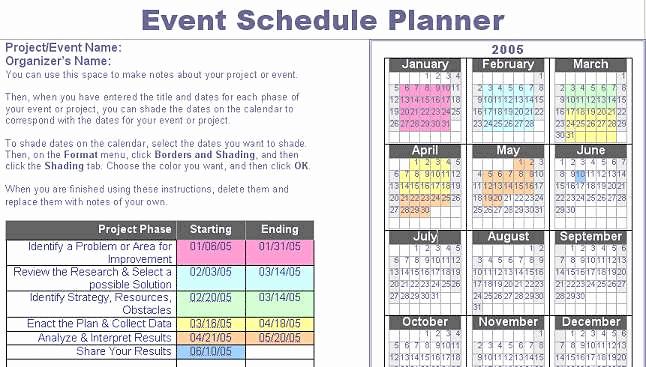 Event Planning Timeline Template Unique Action Research for Teachers Planning