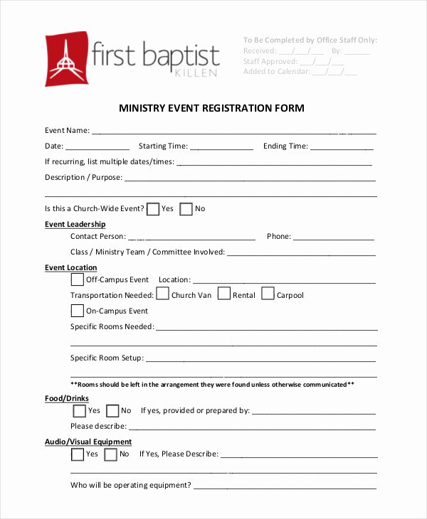 Event Registration form Template Word New Conference Registration form Template