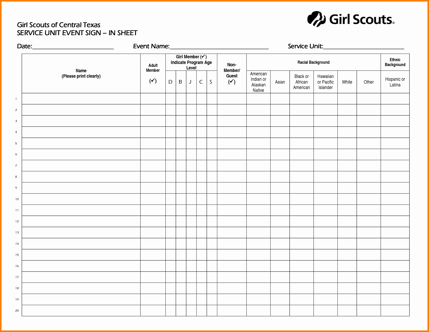 Event Sign In Sheet Template Fresh event Sign In Sheet Template Free Portablegasgrillweber