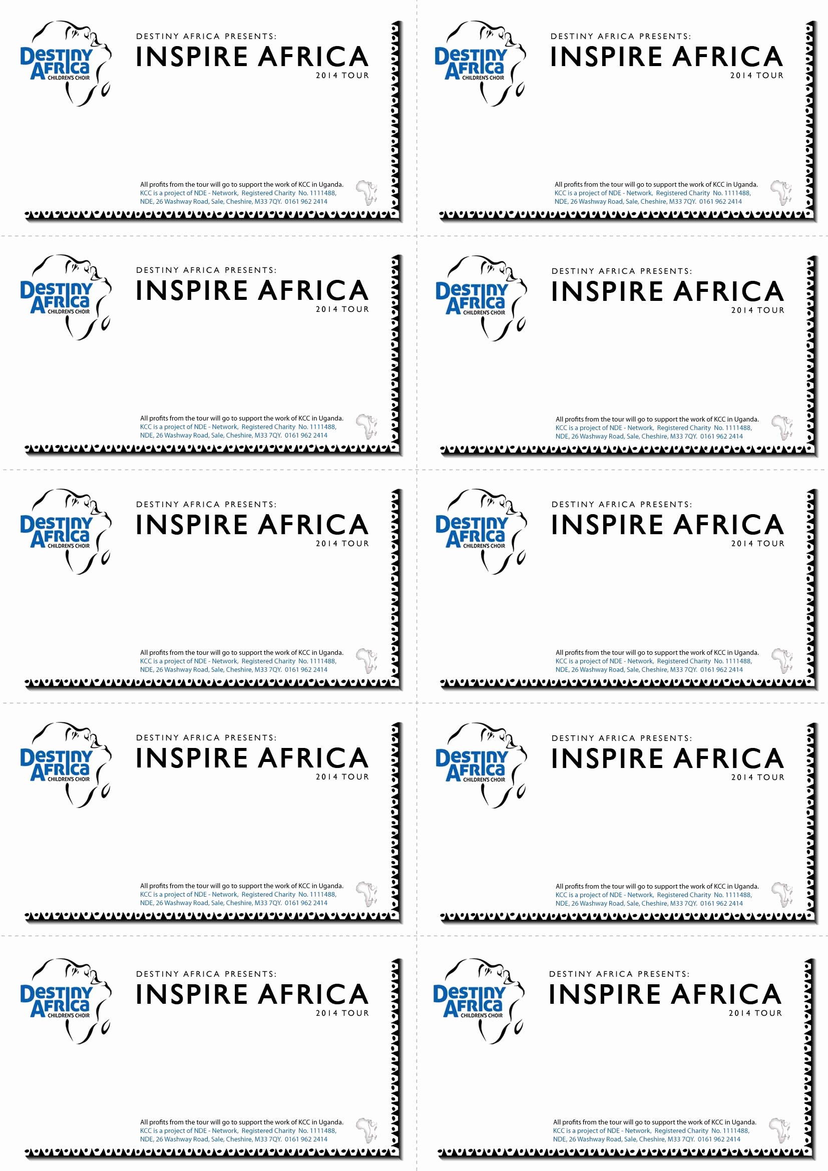 Event Ticket Template Word Inspirational event Ticket Template Word Bamboodownunder