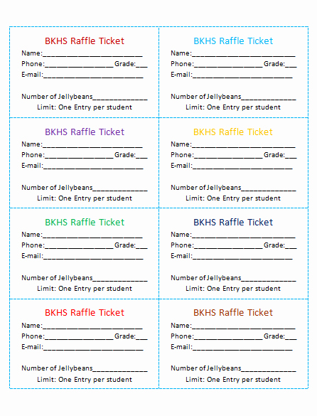 Event Ticket Template Word Lovely 45 Raffle Ticket Templates