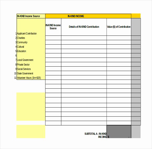 Excel Annual Budget Template Fresh 10 Excel Bud Templates – Free Sample Example format