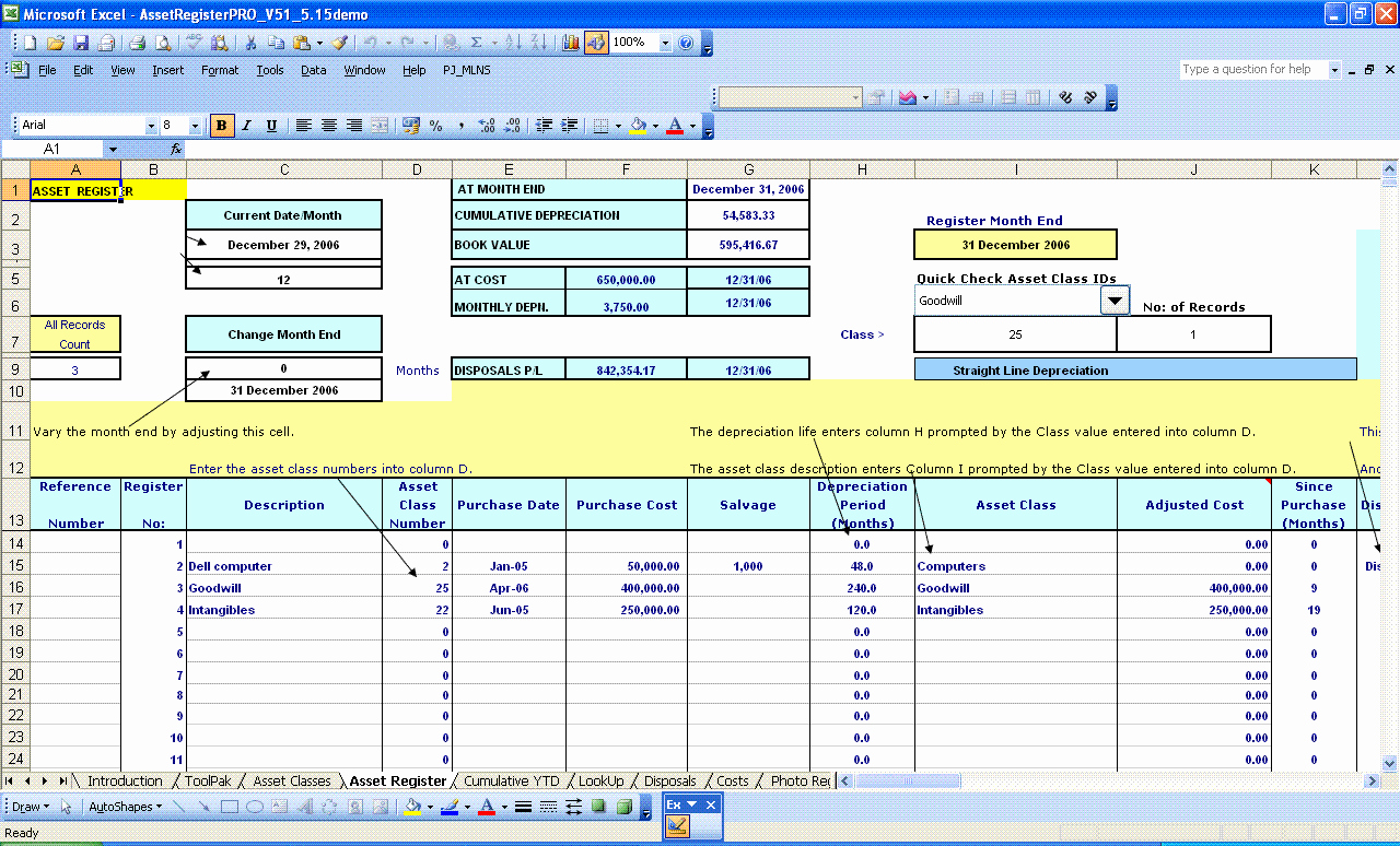 Excel asset Tracking Template Awesome Excel Templates Register for Recording assets