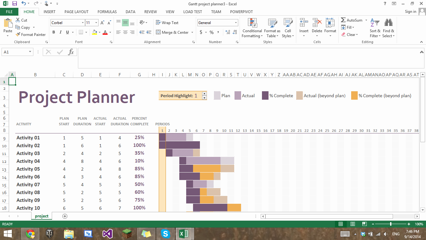 Excel Bar Graph Template Awesome How to Edit A Gantt Project Bar Graph In Excel Super User