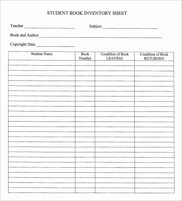 Excel Book Inventory Template Inspirational Best S Of Book Inventory List Templates Ic Book