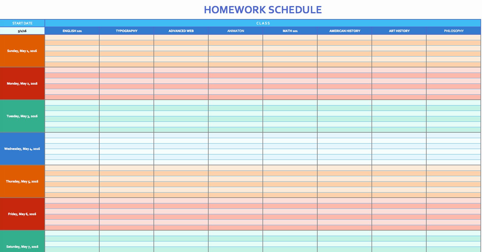 Excel Calendar Schedule Template Awesome Monthly Schedule Template