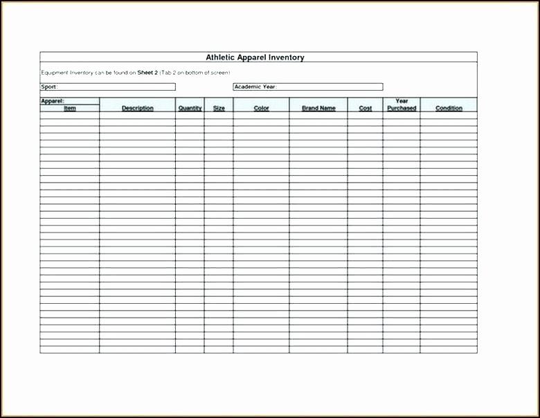 Excel Home Inventory Template Beautiful Personal Property Inventory List Template Household Moving