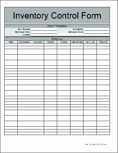Excel Home Inventory Template New Excel Template Inventory Download Control Checklist Free