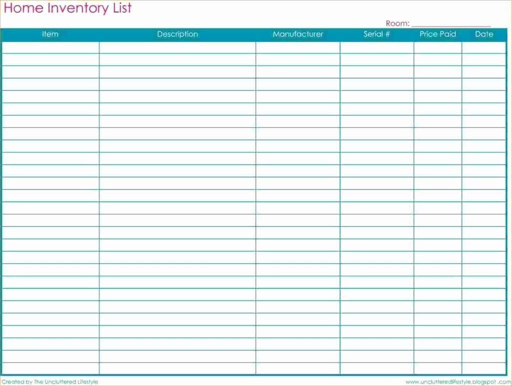 Excel Inventory Template with Pictures Fresh Free Inventory Spreadsheet Template Spreadsheet Templates