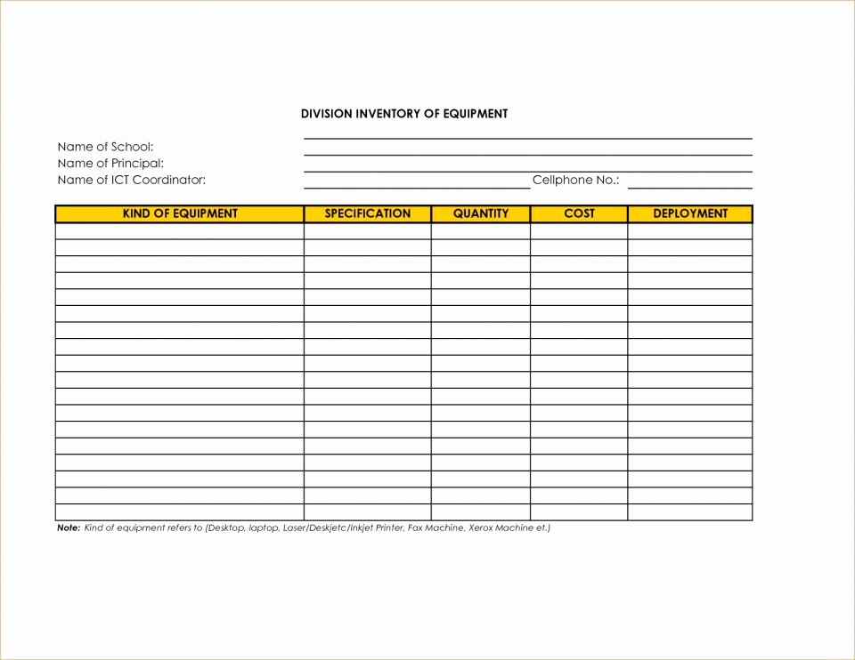 Excel Inventory Template with Pictures Unique Inventory form Excel forte Euforic Co Spreadsheet Template