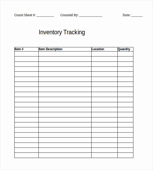Excel Inventory Tracking Template Elegant Inventory Template – 25 Free Word Excel Pdf Documents