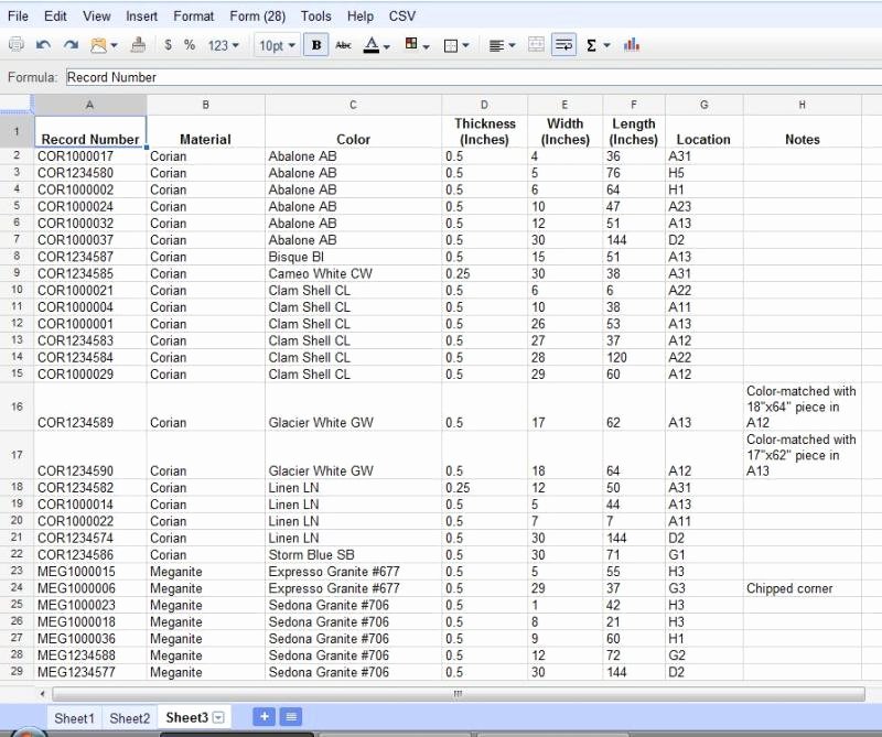Excel Inventory Tracking Template Inspirational 3 Excel Inventory Tracking Spreadsheet Templates Excel Xlts