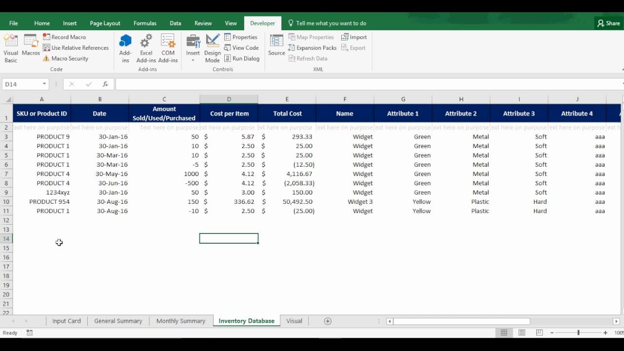 Excel Inventory Tracking Template Lovely Excel Inventory Management &amp; Tracking Template tool