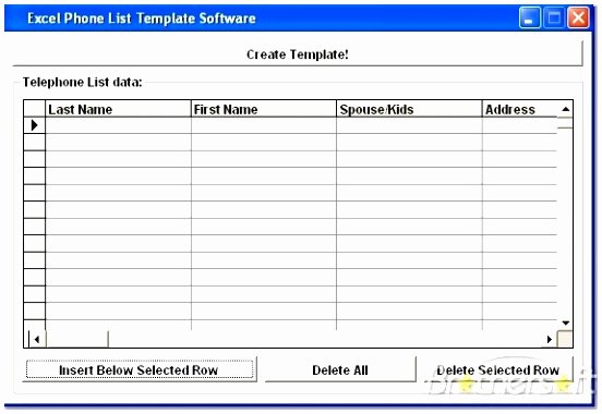 Excel Mailing List Template Lovely 6 Excel Mailing List Template Free Etora