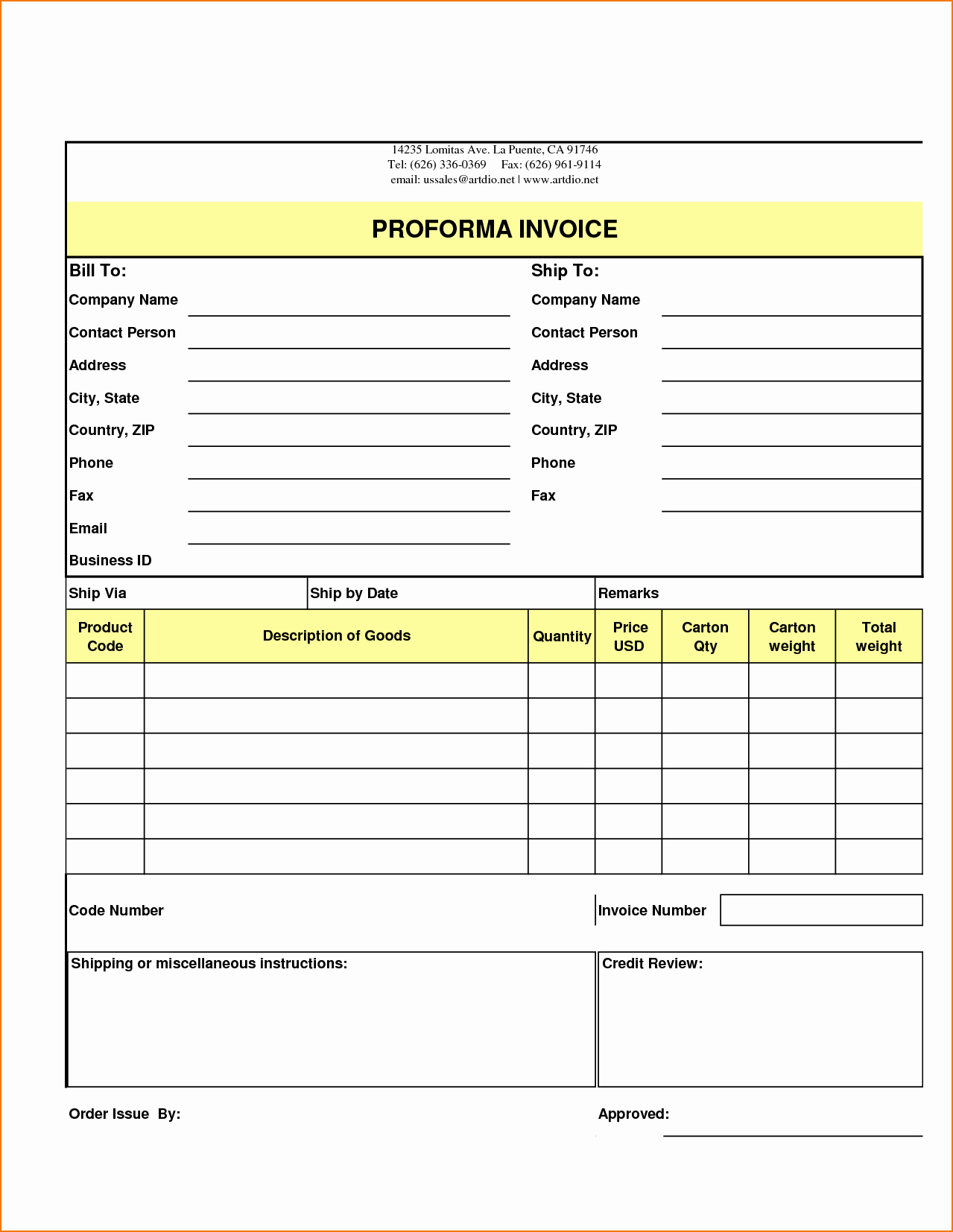 Excel order form Template Awesome 5 order form Template Excel