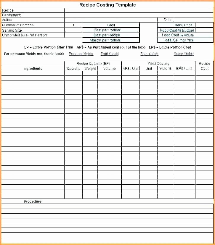 Excel Price Sheet Template Best Of Costing Sheet Template Excel