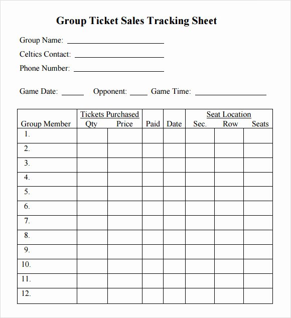 Excel Sales Tracking Template New Sample Sales Tracking 5 Documents In Word Pdf