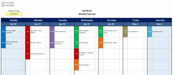 Excel Task Tracker Template Unique Excel Task Tracker Template