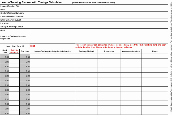Excel Training Schedule Template Awesome Training Schedule Template Excel