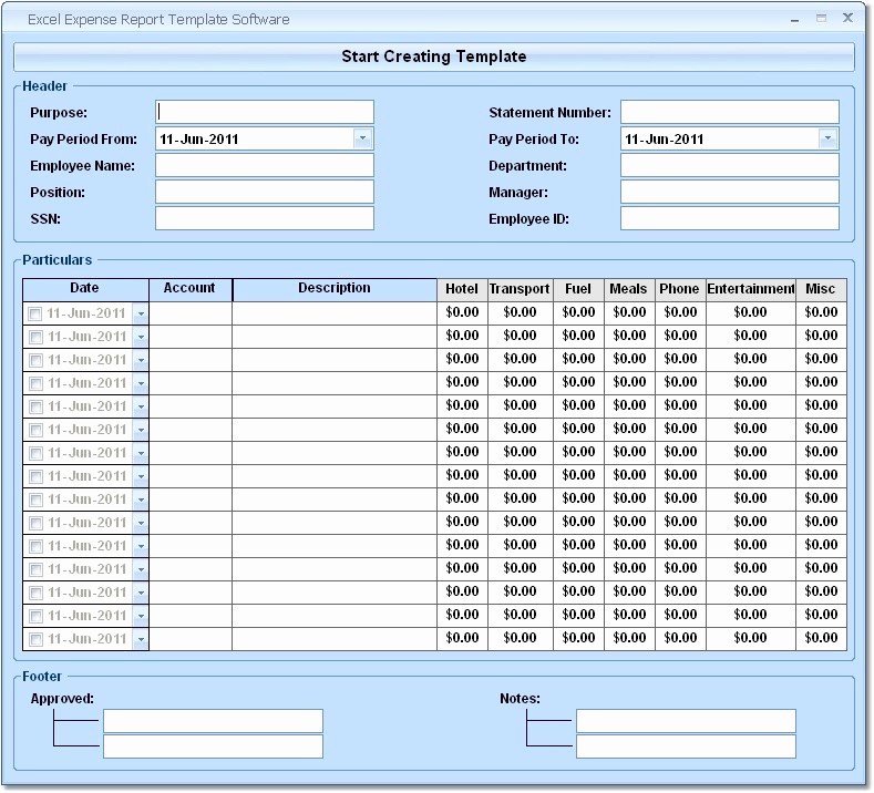 Expense Report Excel Template Awesome Screenshot Review Downloads Of Ware Excel Expense