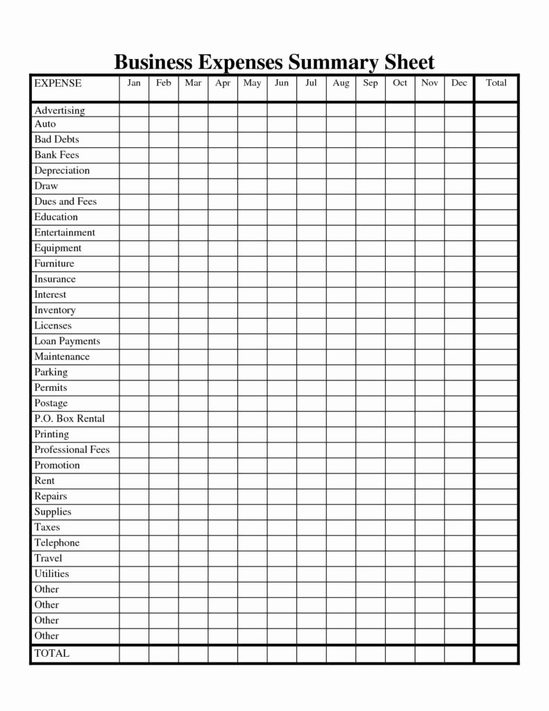 Expense Sheet Template Excel New Expense Spreadsheet Template Spreadsheet Templates for