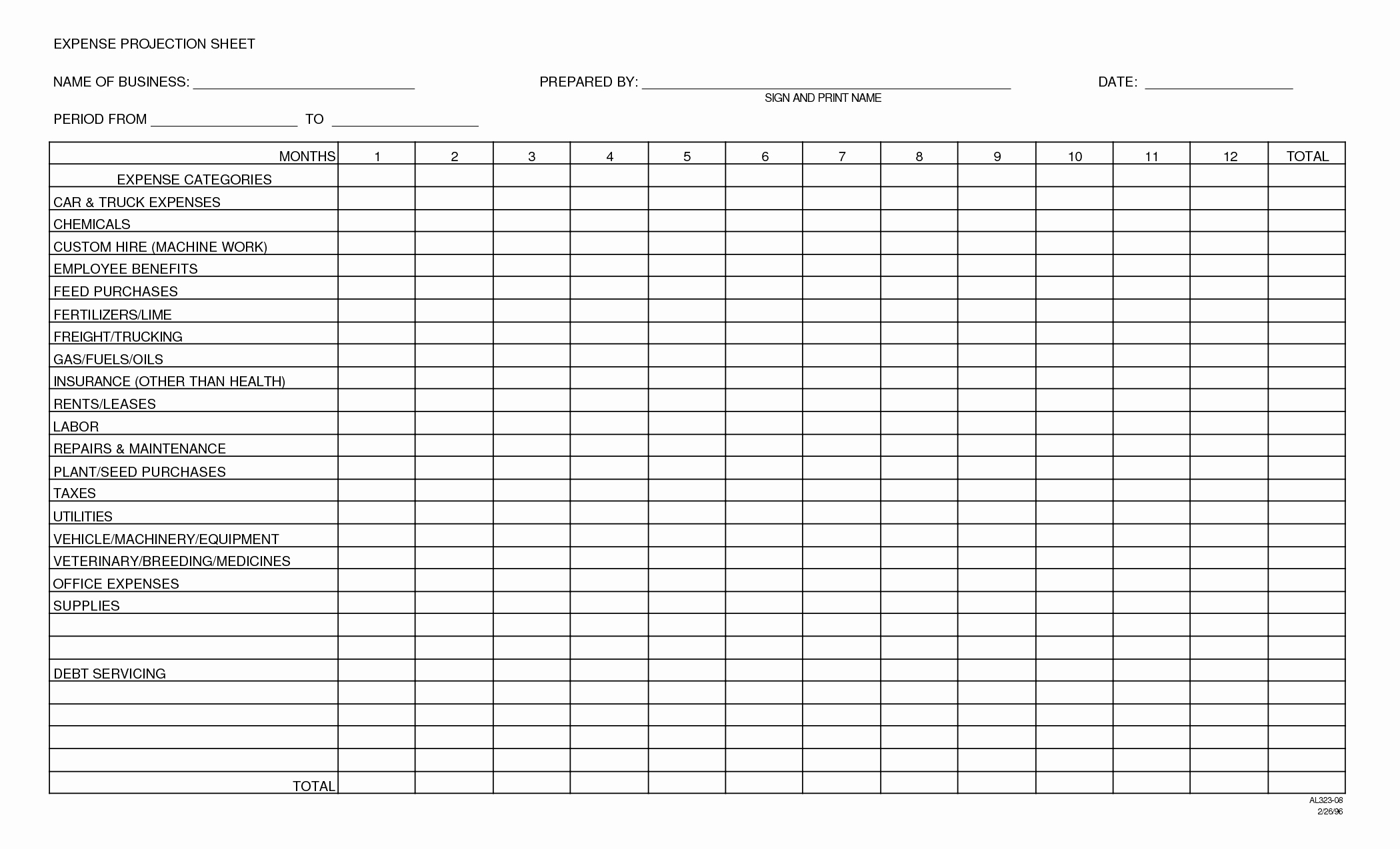 Expenses Sheet Template Free Unique 5 Best Of Household Expense Sheet Printables