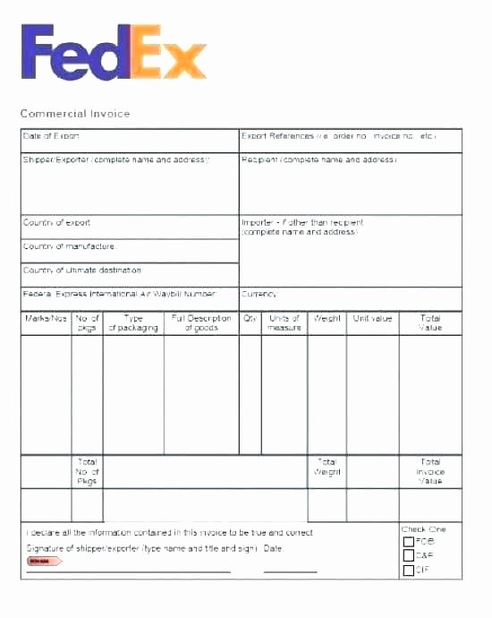 Export Commercial Invoice Template Lovely Uk Export Mercial Invoice Template Blank Mercial