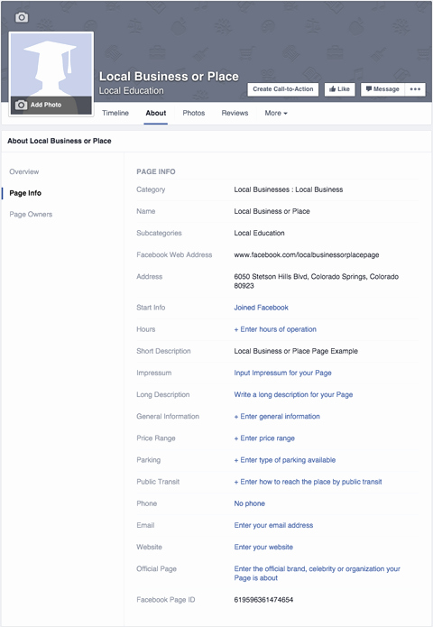 Facebook Business Page Template Best Of How to Set Up A Page for Business social Media