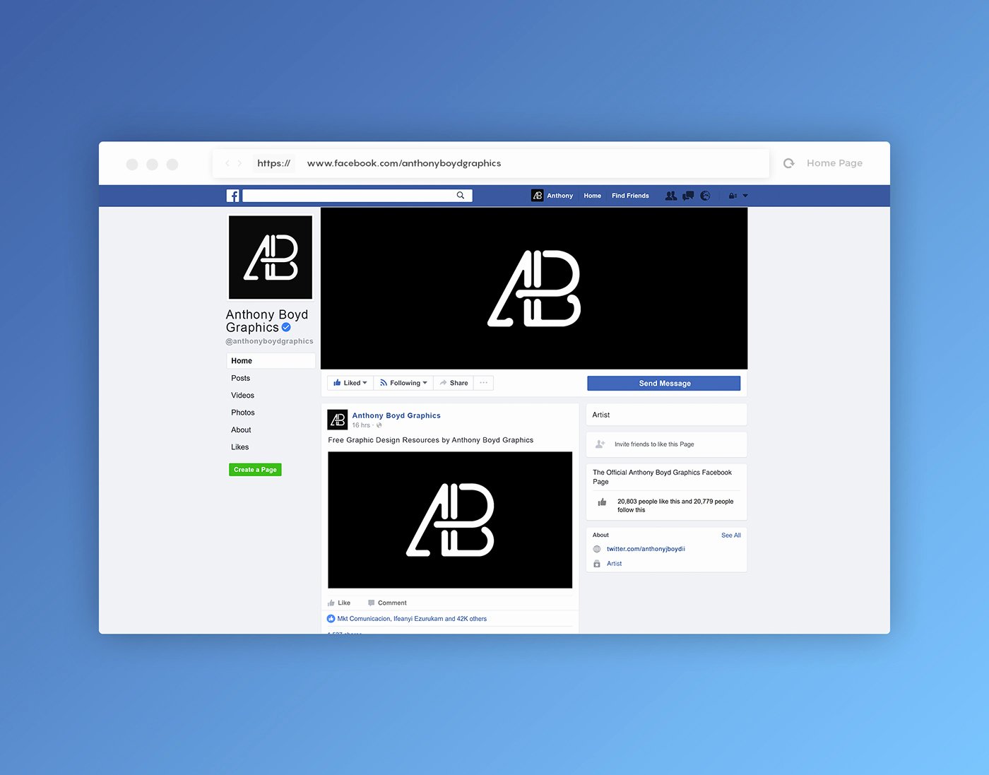 Facebook Page Design Template Elegant Free Page Mockup Template In Psd Designhooks