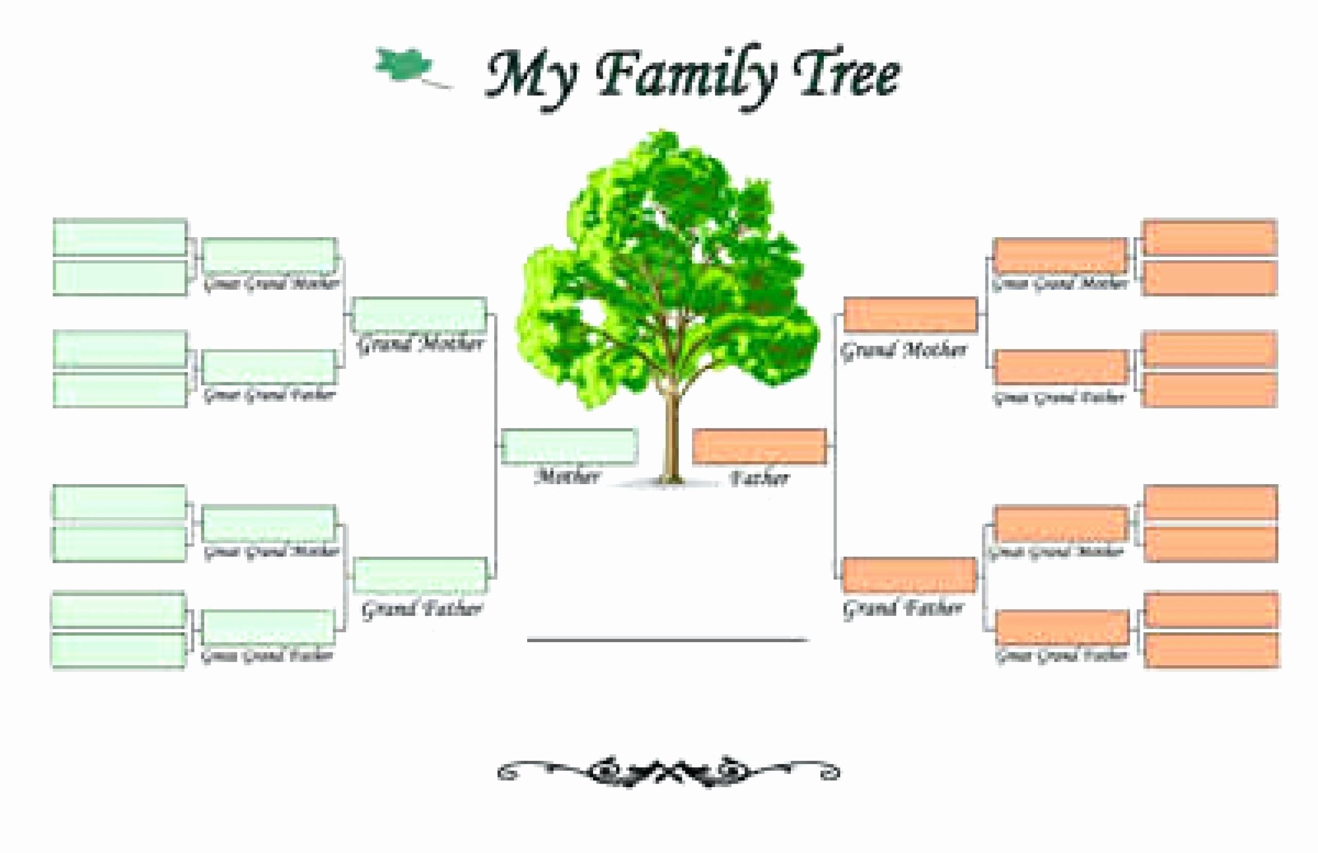 Family Tree Website Template Awesome Diagram Printable Blank Family Tree Diagram