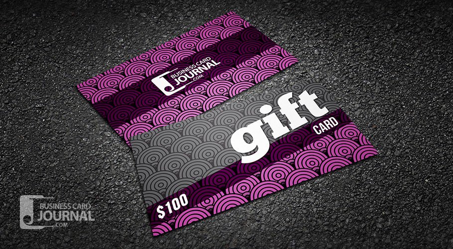 Fancy Gift Certificate Template Elegant Free Creative &amp; Fancy Gift Card Template In 4 Color Variations