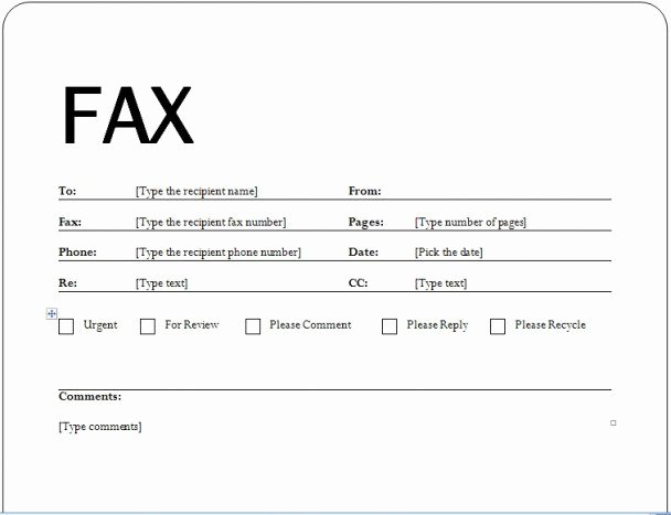 Fax Template Microsoft Word Awesome Fax Cover Sheet Templates Word Templates Docs
