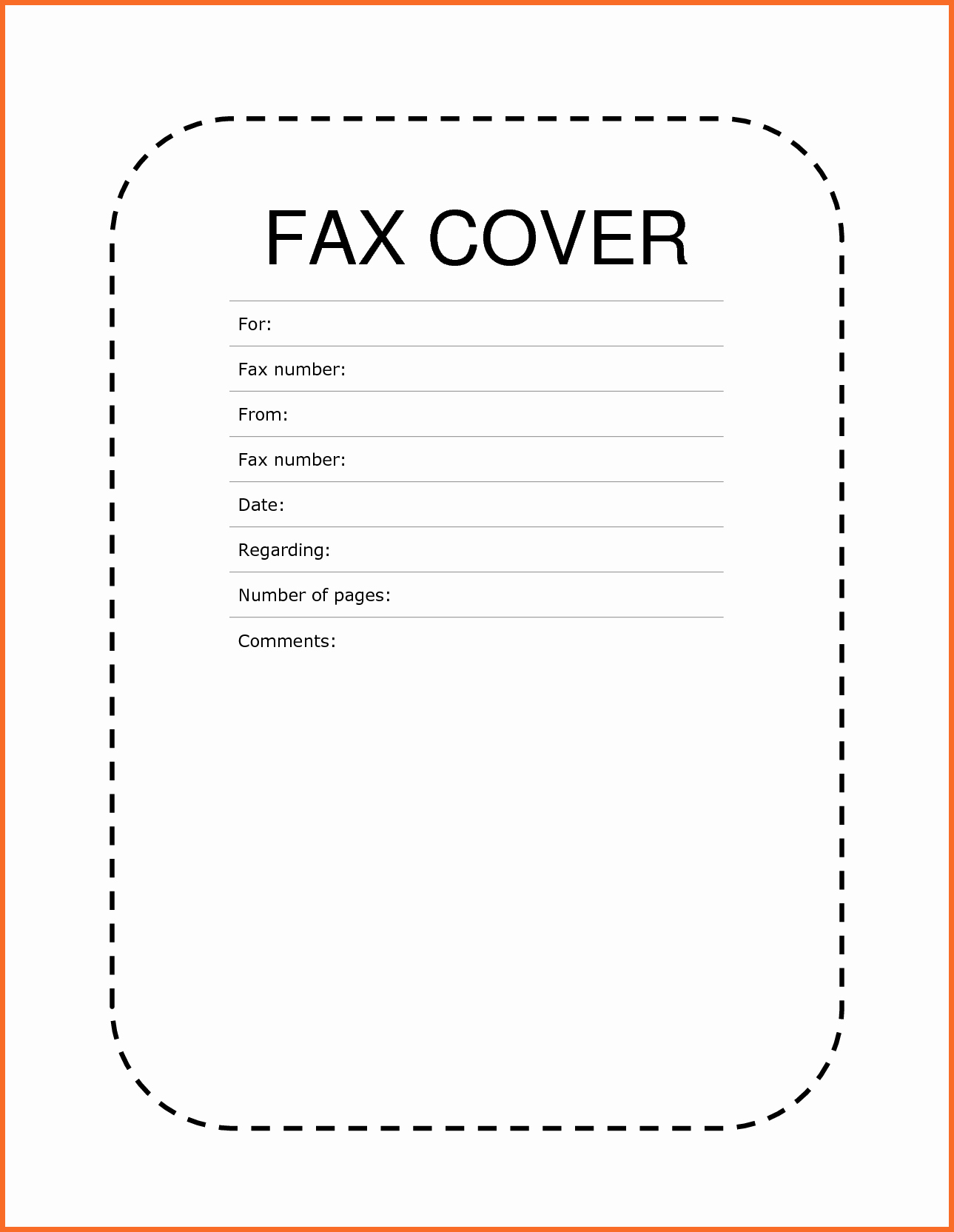 Fax Template Microsoft Word Inspirational Ms Word Fax Template Portablegasgrillweber