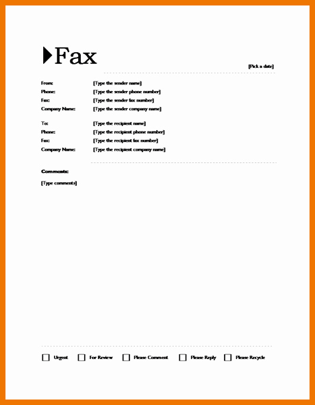 Fax Template Microsoft Word Unique Pin Microsoft Fax Template Cover Sheet On Pinterest