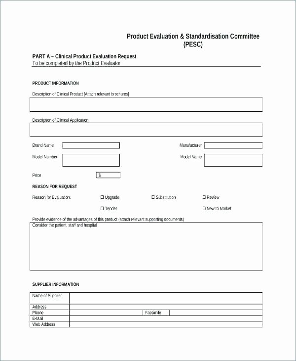 Feedback form Template Word Fresh Product Evaluation Template Word Learn the Truth About