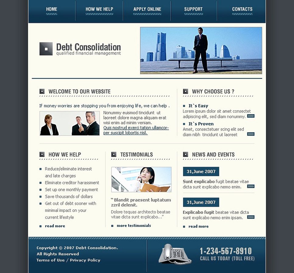 Financial Advisor Website Template Fresh Financial Advisor Website Template