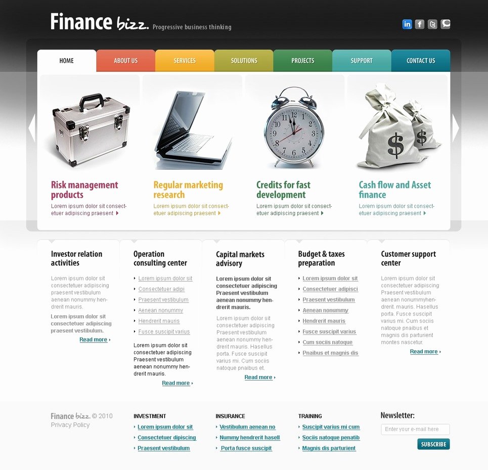 Financial Advisor Website Template Lovely Financial Advisor Website Template