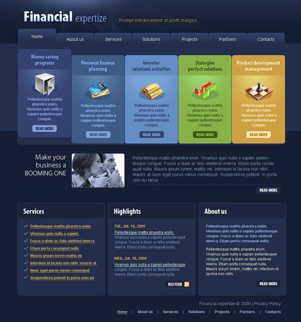 Financial Advisor Website Template New Financial Advisor Website Template