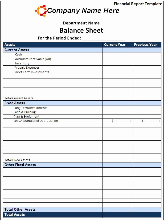 Financial Report Template Excel Best Of 5 Financial Report Templates Excel Pdf formats